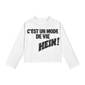 Longsleeve « Hein ! » Camo Gris – face