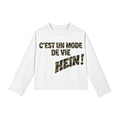 Longsleeve « Hein ! » Camo Kaki – face