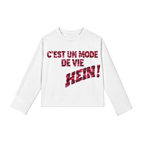 Longsleeve « Hein ! » Camo Rose – face